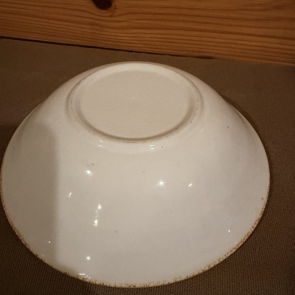 Vintage 1970's Mount Clemens Ironstone 8" Bowl Yellow / Orange - Picture 2 of 7